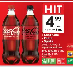 Intermarche Napój Coca-Cola Zero oferta