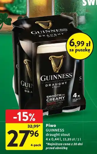 Intermarche Piwo Guinness Draught oferta