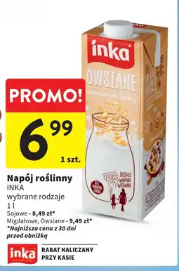 Intermarche Napój migdałowy Inka Migdałowe oferta