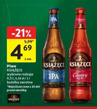 Intermarche Piwo Książęce Cherry Ale oferta