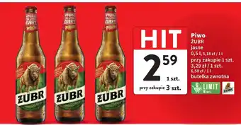 Intermarche Piwo Żubr 1768 oferta