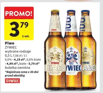 Intermarche Piwo Żywiec Bezalkoholowe oferta