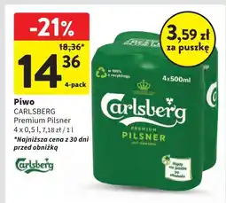 Intermarche Piwo Carlsberg oferta