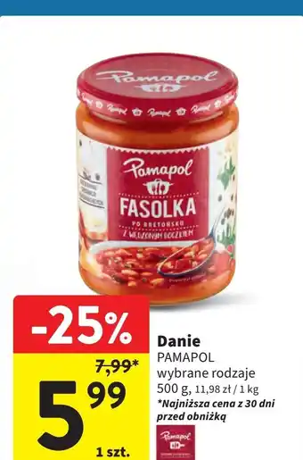 Intermarche Fasolka po bretońsku Pamapol oferta