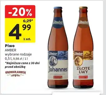 Intermarche Piwo Złote Lwy oferta