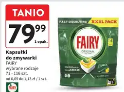 Intermarche Tabletki do zmywarki lemon Fairy All In 1 oferta