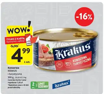 Intermarche Konserwa turystyczna Krakus Animex oferta