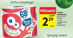 Intermarche Papier toaletowy big rolka Bunny Soft oferta