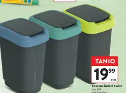 Intermarche Kosz na śmieci twist 10 l Rotho oferta