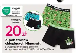 Pepco Szorty chłopięce minecraft 134-176 cm oferta