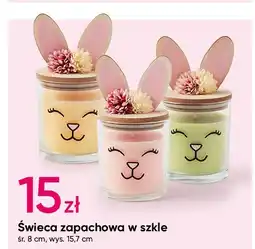 Pepco Świeca w szkle wys. 8 cm oferta