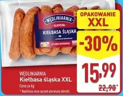 ALDI Kiełbasa Wędliniarnia oferta