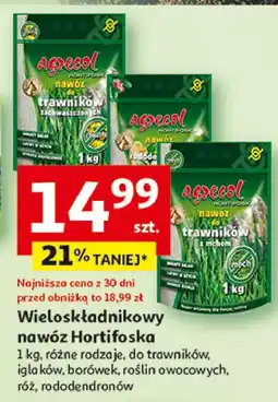 Auchan Nawóz do trawników zachwaszczonych Agrecol oferta