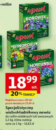 Auchan Nawóz do hortensji Agrecol oferta