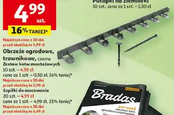 Auchan Szpilki do mocowania agrowłókniny oferta