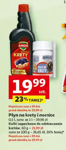 Auchan Kulki na krety Bros oferta