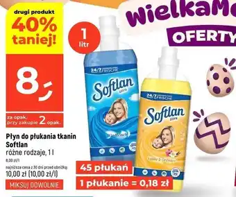 Dealz Płyn do płukania vanilia i orchidea Softlan oferta