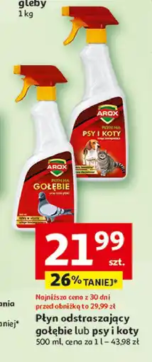 Auchan Środek odstraszający koty i psy Arox oferta