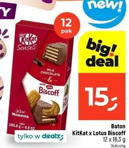 Dealz Baton Kitkat Chunky Biscoff oferta