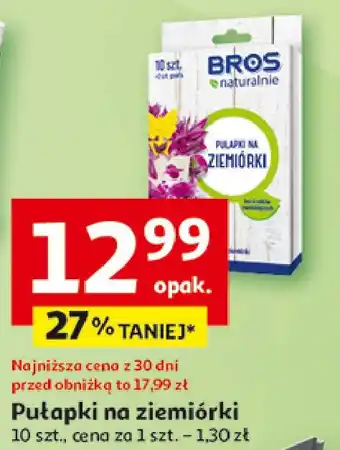 Auchan Pułapka na ziemiórki Bros Naturalnie oferta