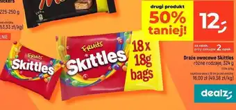 Dealz Cukierki fruits Skittles oferta