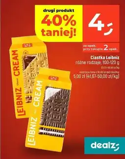 Dealz Ciastka keks & cream choco Leibniz oferta