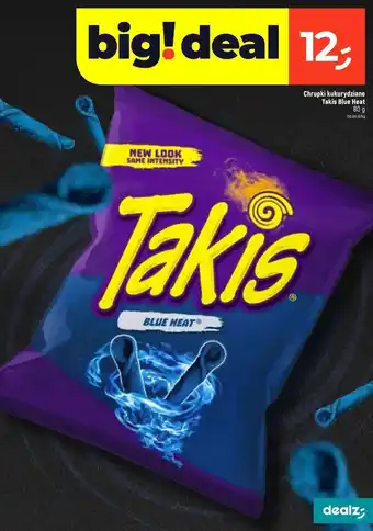 Dealz Chipsy blue heat Takis oferta