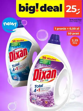 Dealz Żel do prania extra fresche Dixan oferta