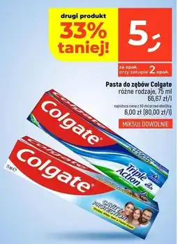 Dealz Pasta do zębów Colgate Cavity Protection oferta