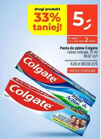 Dealz Pasta do zębów Colgate Cavity Protection oferta