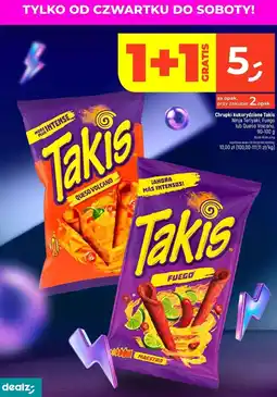 Dealz Chrupki queso volcano Takis oferta