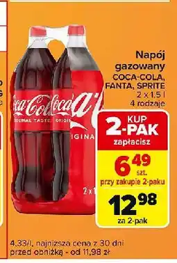 Carrefour Express Napój pomarańczowy Fanta oferta