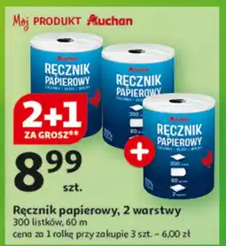 Auchan Ręcznik papierowy Auchan oferta