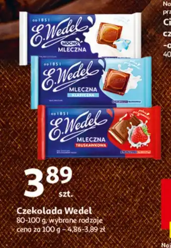 Auchan Czekolada E. Wedel oferta