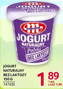 Selgros Jogurt naturalny bez laktozy oferta