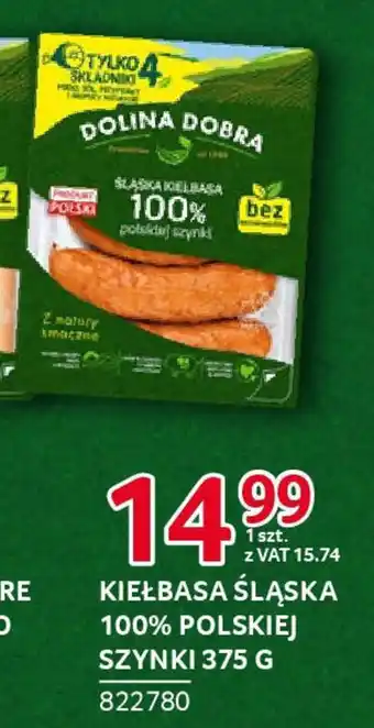 Selgros Kiełbasa śląska 100% polskiej szynki oferta