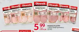 Selgros Kiełbasa plastry oferta