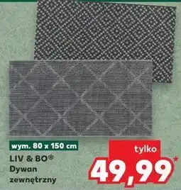 Kaufland Dywan 80 x 150 cm Liv & Bo oferta