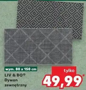 Kaufland Dywan 80 x 150 cm Liv & Bo oferta