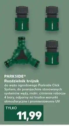 Kaufland Zestaw podłączeniowy do węży Parkside oferta