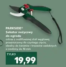 Kaufland Sekator ogrodowy nożycowy Parkside oferta