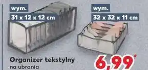 Kaufland Organizer tekstylny 32 x 11 cm oferta