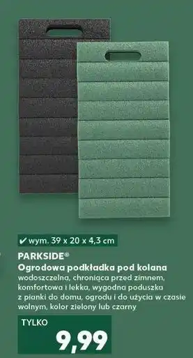 Kaufland Podkładka ogrodowa pod kolana 39 x 20 4.3 cm Parkside oferta