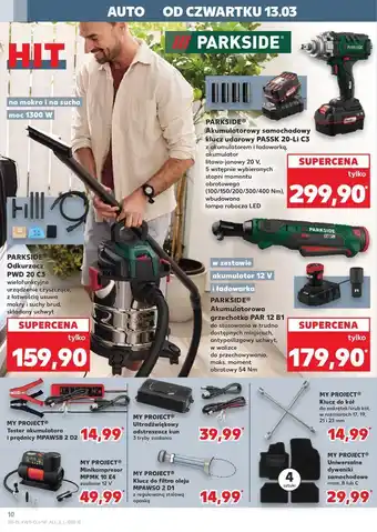 Kaufland Odkurzacz pwd 20 c3 Parkside oferta