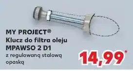 Kaufland Klucz do filtra oleju K-Classic Myproject oferta