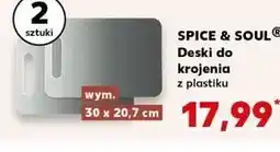 Kaufland Deska do krojenia 30 x 20.7 cm Spice&Soul oferta