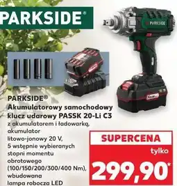 Kaufland Klucz udarowy akumulatorowy pssk 20-li c3 Parkside oferta