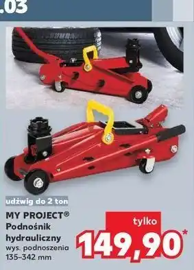 Kaufland Podnośnik hydrauliczny 3t K-Classic Myproject oferta