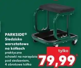 Kaufland Siedzisko warsztatowe na kółkach Parkside oferta