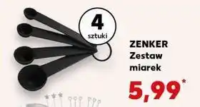 Kaufland Zestaw miarek kuchennych Zenker oferta